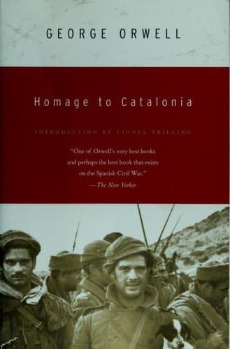 Portada de Homage to Catalonia