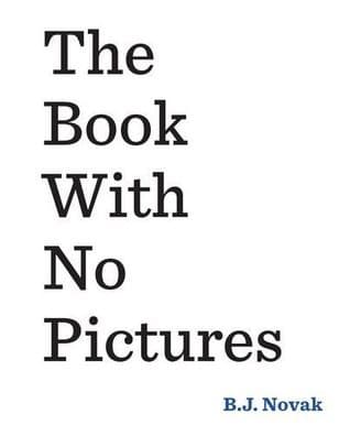 Portada de The Book with No Pictures