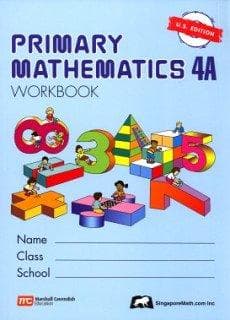 Portada de Primary Mathematics 4A Workbook