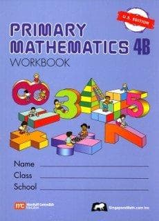 Portada de Primary Mathematics 4B Workbook