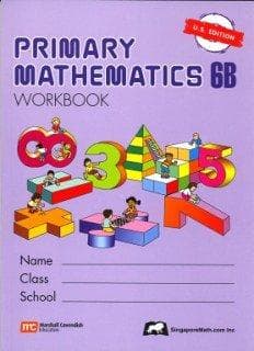 Portada de Primary Mathematics 6B Workbook