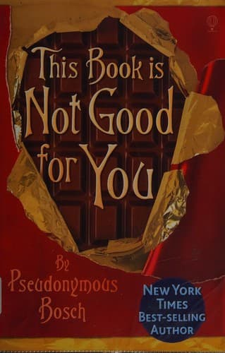 Portada de This book is not good for you