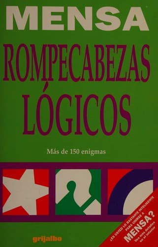 Portada de Mensa rompecabezas lógicos