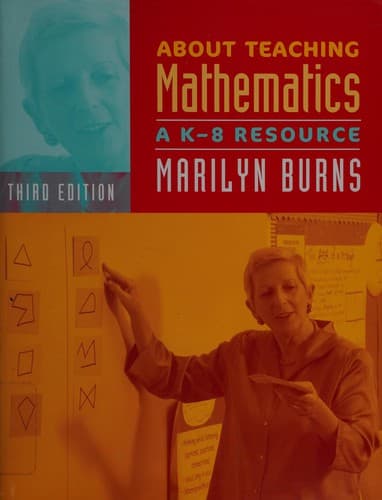 Portada de About teaching mathematics