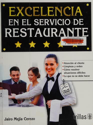 Portada de Excelencia en el servicio de restaurante