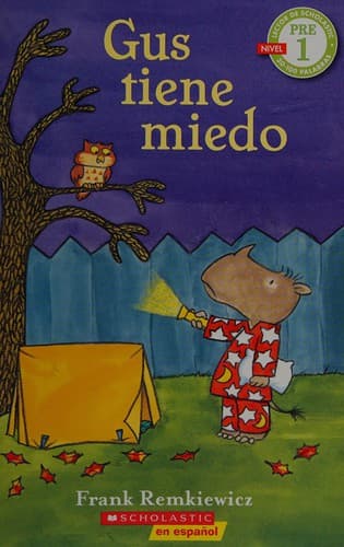 Portada de Gus tiene miedo