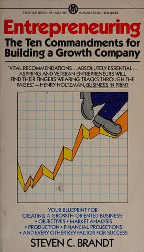 Portada de Entrepreneuring