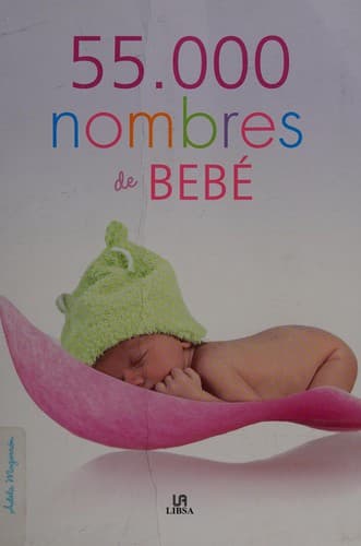 Portada de 55.000 nombres de bebé
