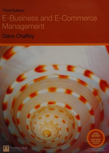 Portada de E-Business and E-Commerce Management (3rd Edition)