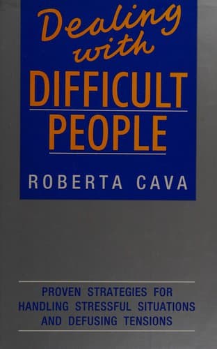 Portada de Dealing with difficult people