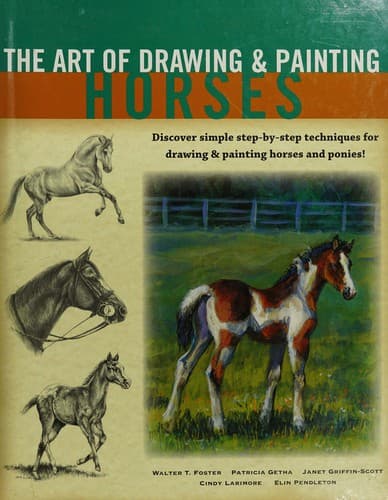 Portada de The art of drawing & painting horses