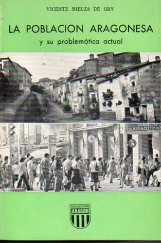 Portada de La población aragonesa y su problemática actual
