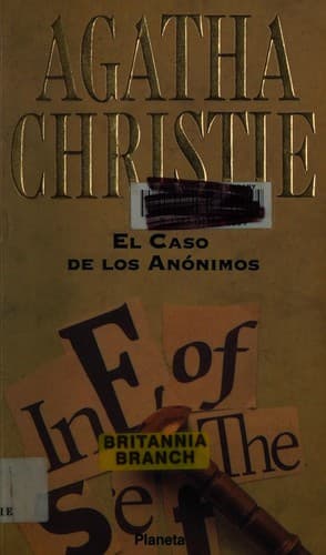 Portada de El caso de los anónimos