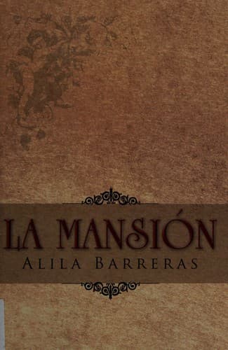 Portada de La mansión