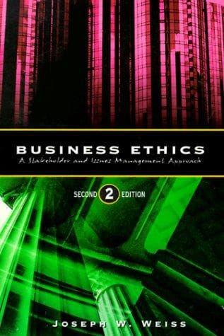 Portada de Business ethics
