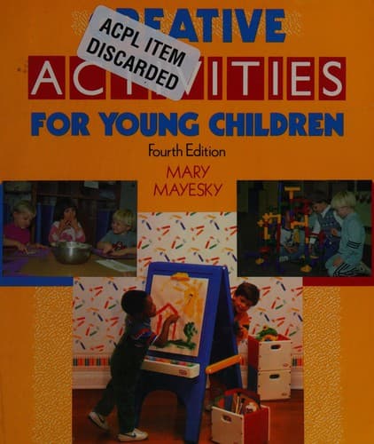 Portada de Creative activities for young children