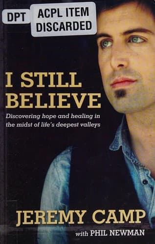 Portada de I still believe