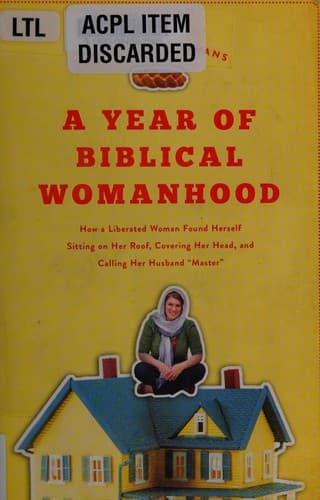 Portada de A year of Biblical womanhood