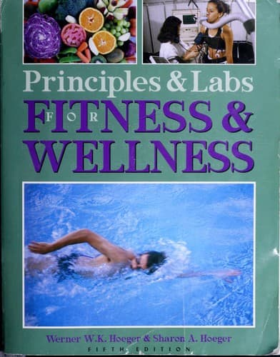 Portada de Principles and labs for fitness and wellness