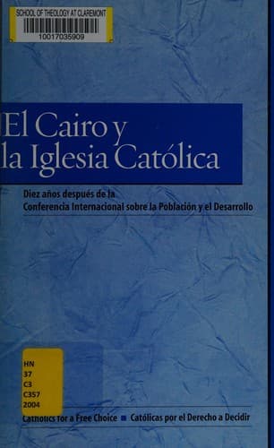 Portada de El Cairo y la Iglesia Católica