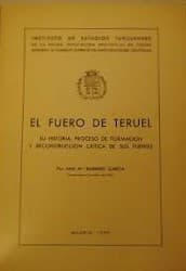 Portada de El fuero de Teruel