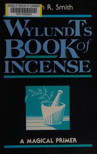Portada de Wylundt's book of incense