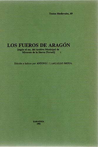 Portada de Los fueros de Aragón