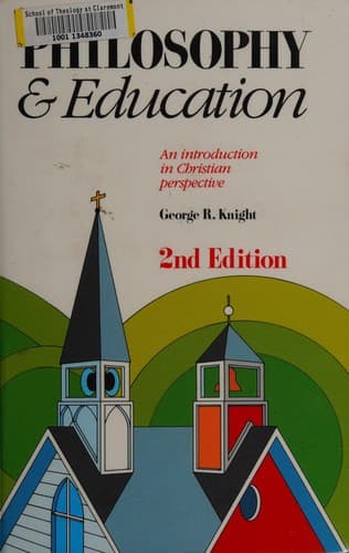 Portada de Philosophy and education