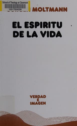 Portada de El espiritu de la vida