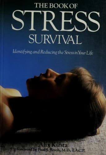 Portada de The book of stress survival