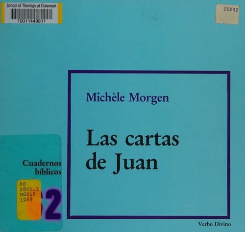 Portada de Las cartas de Juan