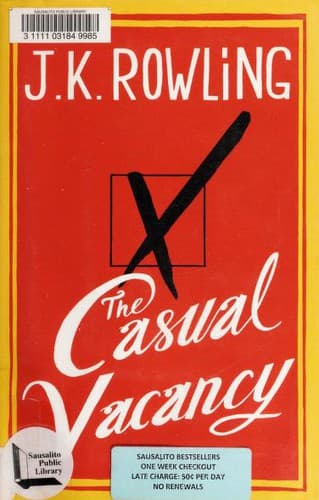 Portada de The Casual Vacancy