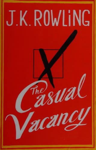 Portada de The Casual Vacancy