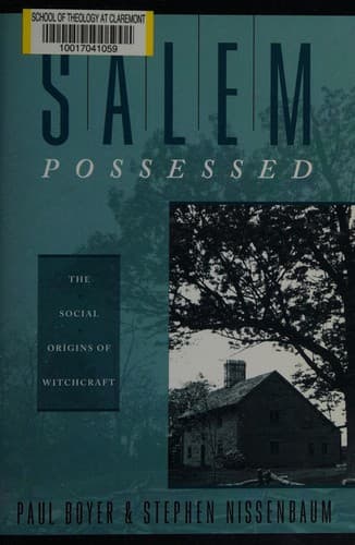 Portada de Salem possessed