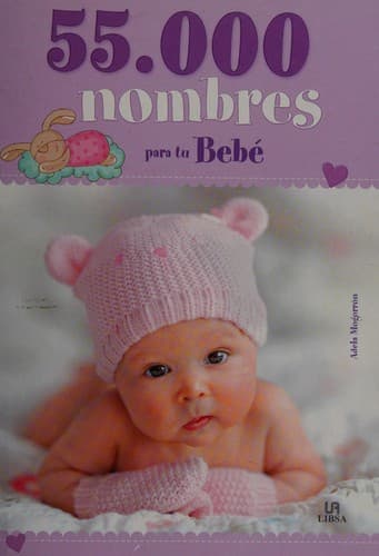 Portada de 55.000 nombres para tu bebé
