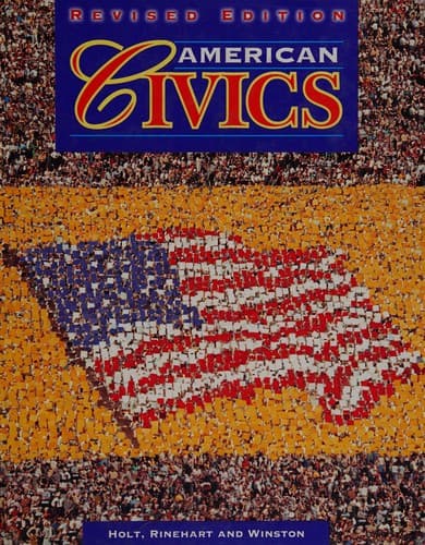 Portada de American civics