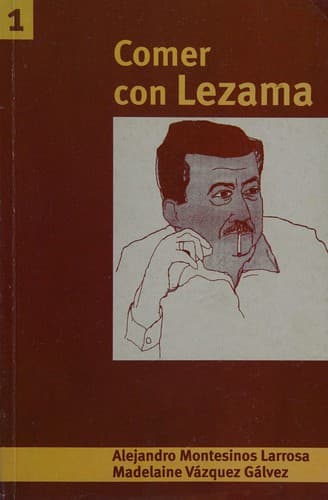 Portada de Comer con Lezama