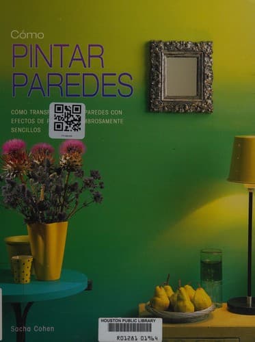 Portada de Cómo pintar paredes