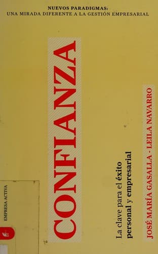 Portada de Confianza
