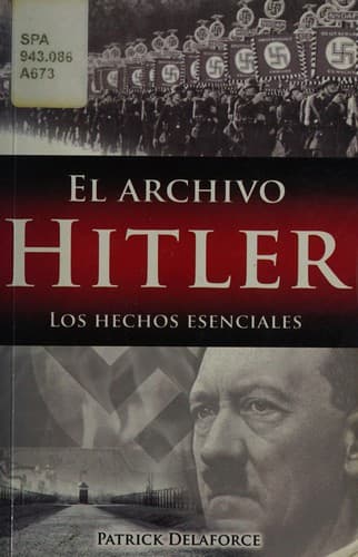 Portada de El archivo Hitler