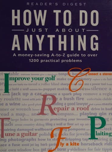 Portada de How to do just about anything