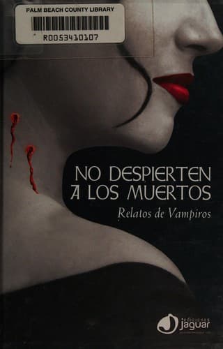 Portada de No despierten a los muertos