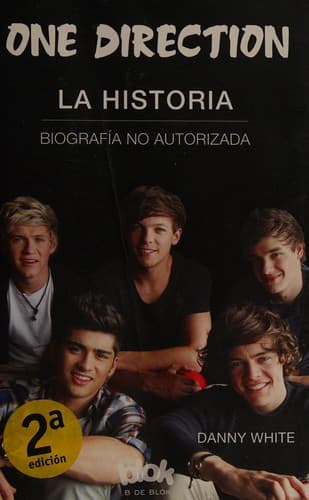 Portada de One Direction, la historia