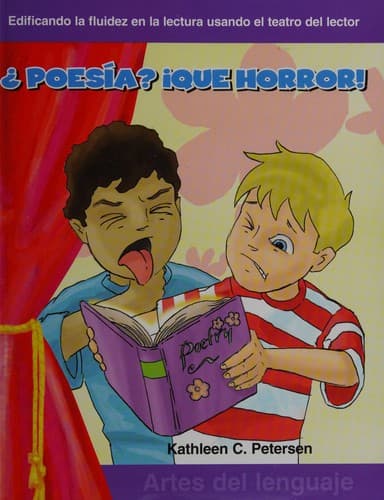 Portada de Poesia? Que horror! (Poetry? Yuck!)
