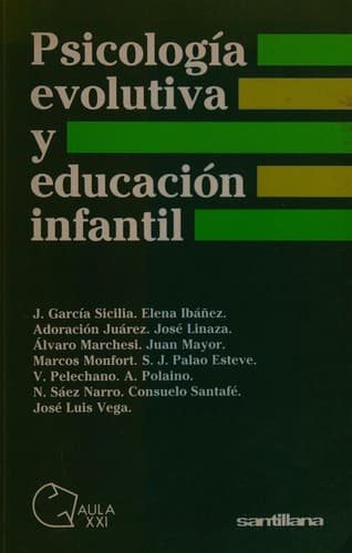 Portada de Psicología evolutiva y educación infantil