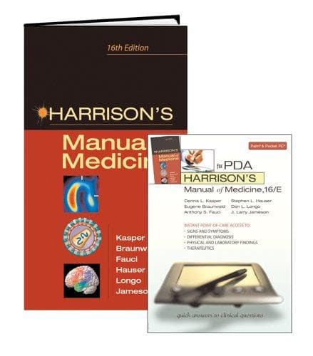 Portada de Harrison's Manual of Medicine 16/e for PDA (Harrison's Manual of Medicine)