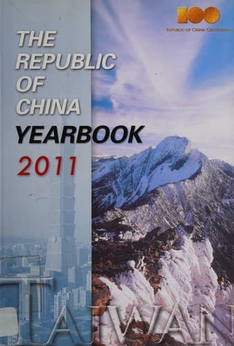 Portada de The Republic of China Yearbook 2011