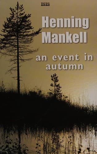 Portada de An Event in Autumn