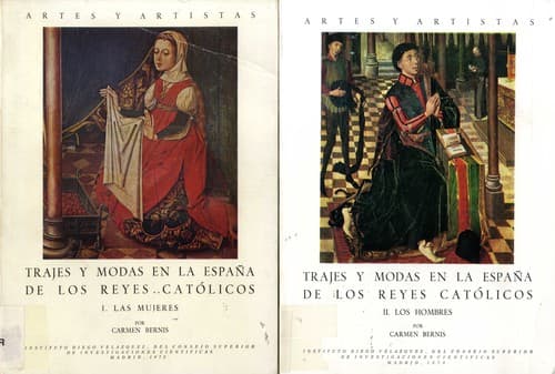 Portada de Trajes y modas en la España de los Reyes Católicos