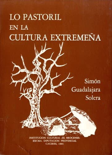 Portada de Lo pastoril en la cultura extremeña